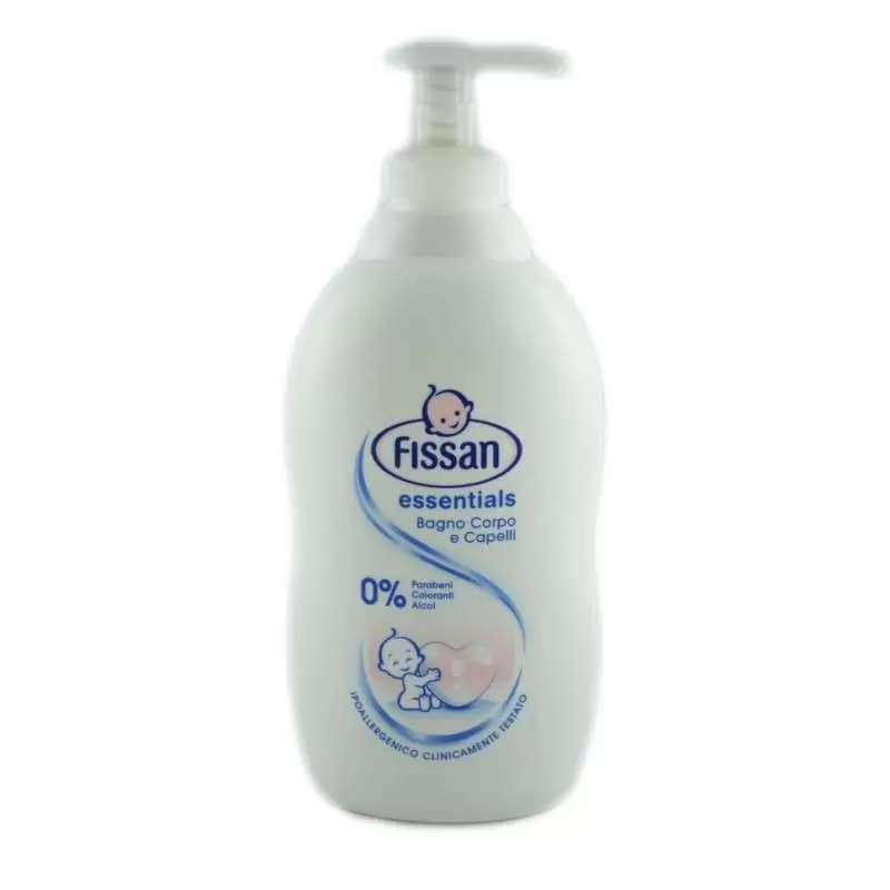 Fissan essential bagno corpo e capelli