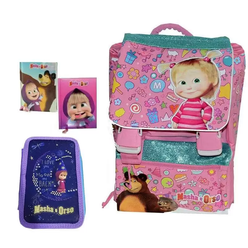 Set scuola n.1 masha e orso