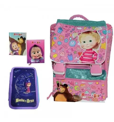 Set scuola n.1 masha e orso