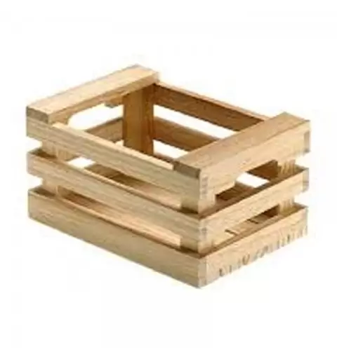 Una cassettina di legno da cm.17x12x9h
