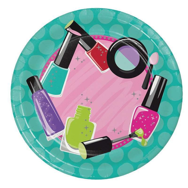 PIATTINI DESSERT MAKE UP – PIATTI PER IL DOLCE 40 PZ
