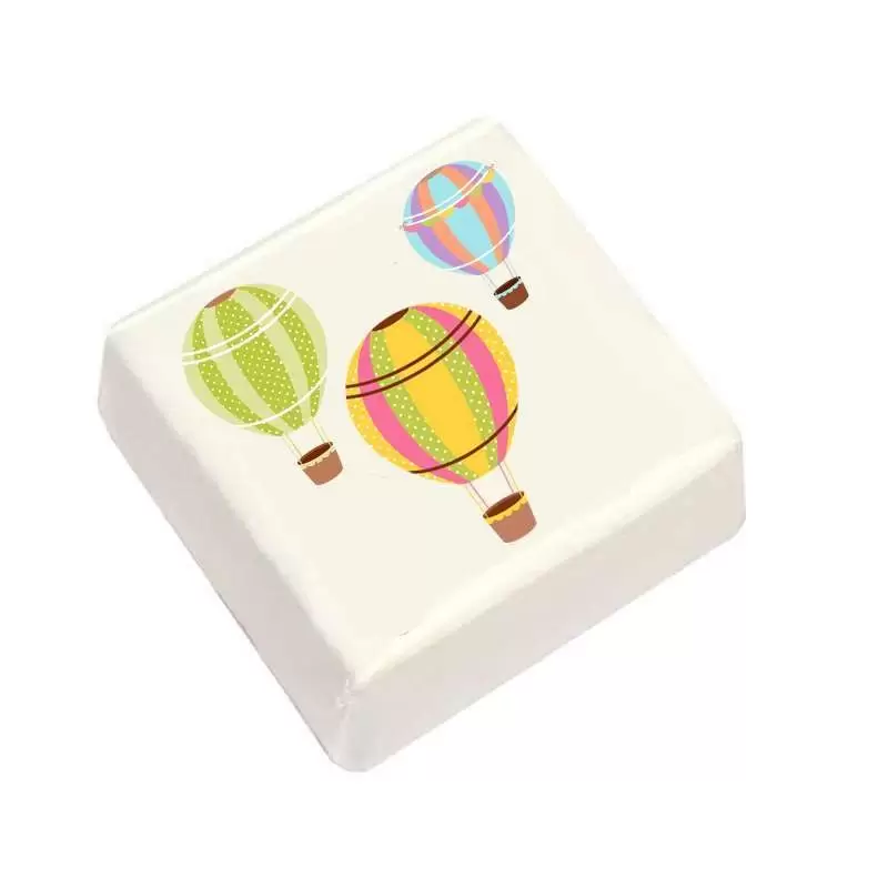 Marshmallow mongolfiera multicolor