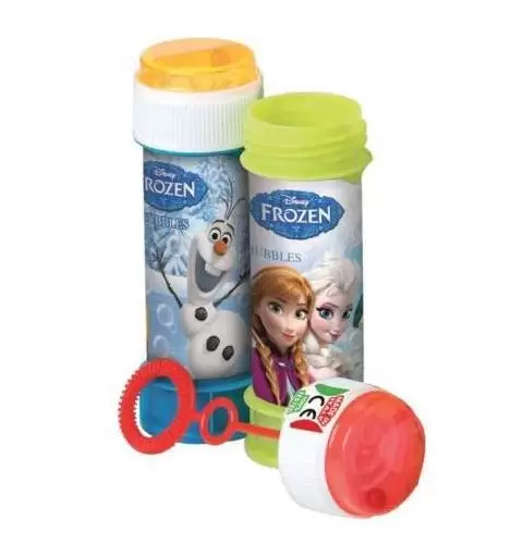 18 BOLLE DI SAPONE PRINCIPESSA FROZEN PER FESTA COMPLEANNO BAMBINA