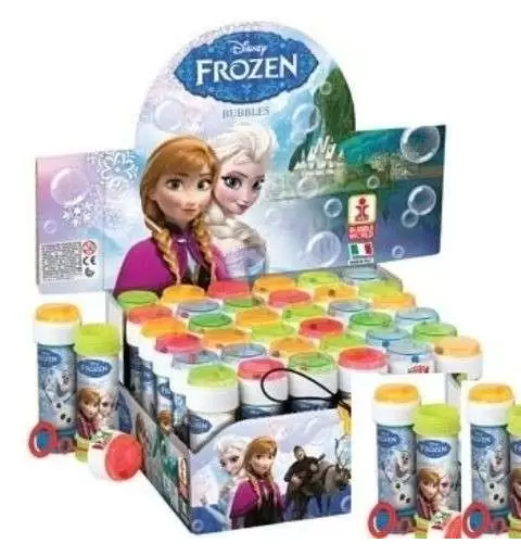 TUBETTO BOLLE DI SAPONE FROZEN – ELSA E ANNA 60 ML