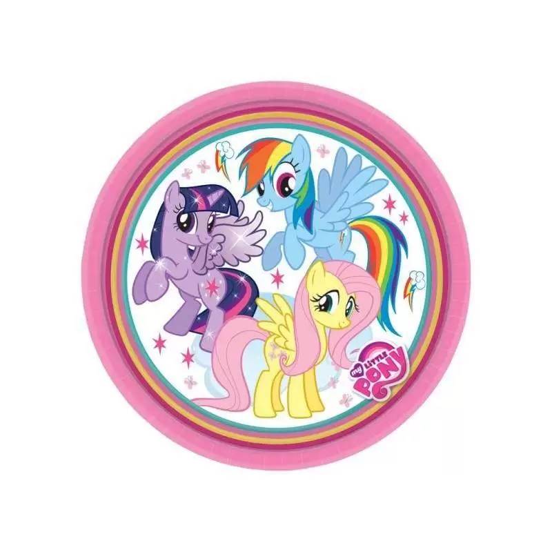 PIATTINI DESSERT MY LITTLE PONY 40 PZ