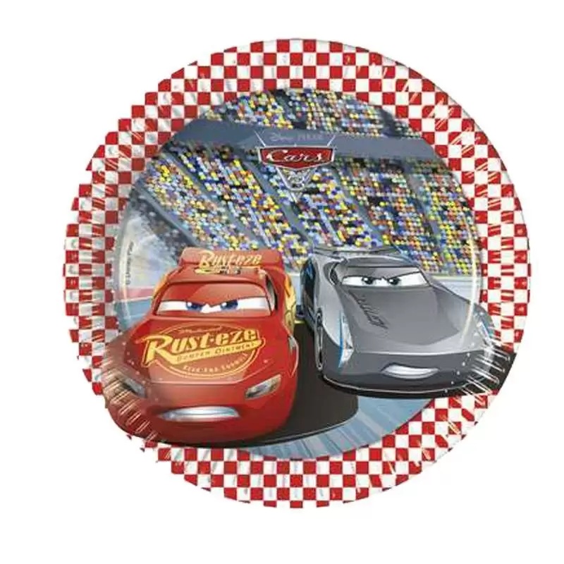 CARS DISNEY PIATTI DESSERT 40 pz