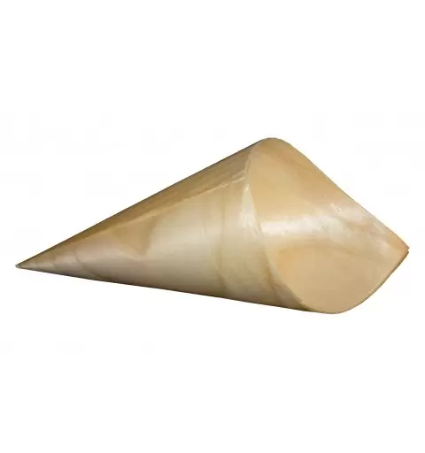 CONO BAMBOO IN LEGNO NATURALE - 1 PZ
