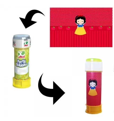 Bolle di sapone Biancaneve