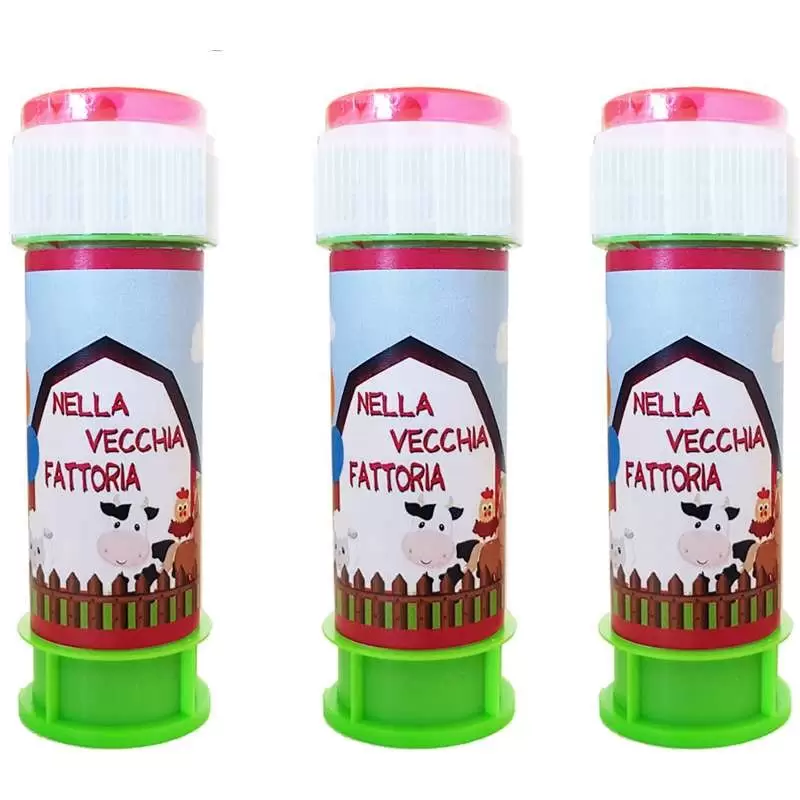 Bolle di sapone fattoria