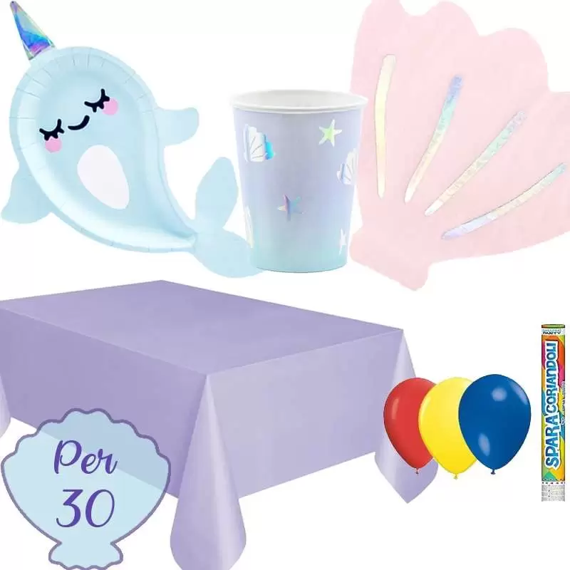 Kit n.30 narvalo unicorno del mare
