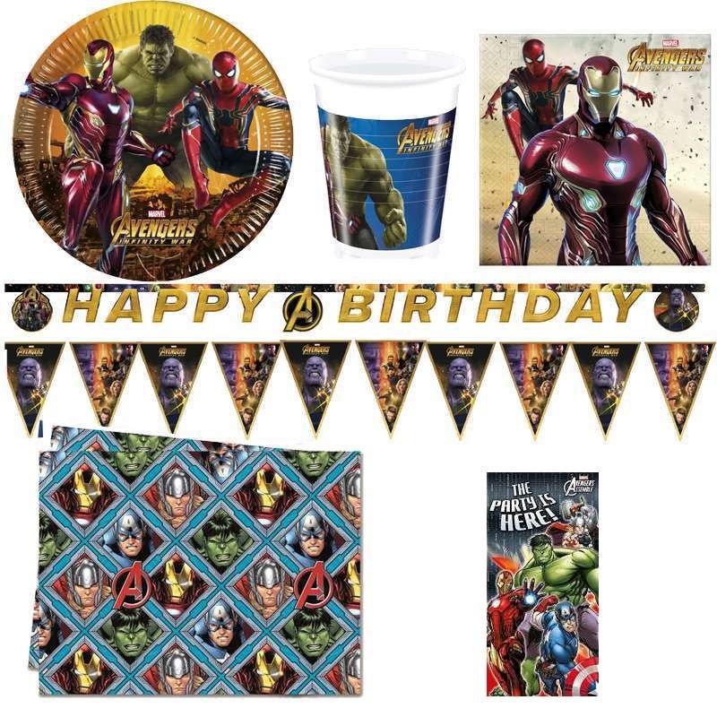 KIT N.41 AVENGERS INFINITY WAR - ACCESSORI FESTA