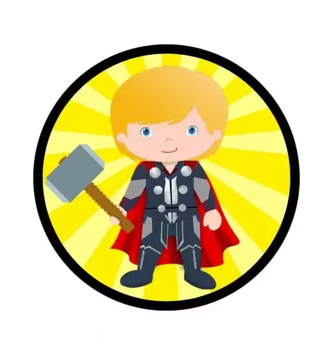 Tondo super eroi
