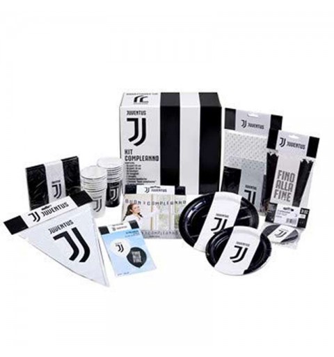 Box decorazioni Juventus per 16 bambini