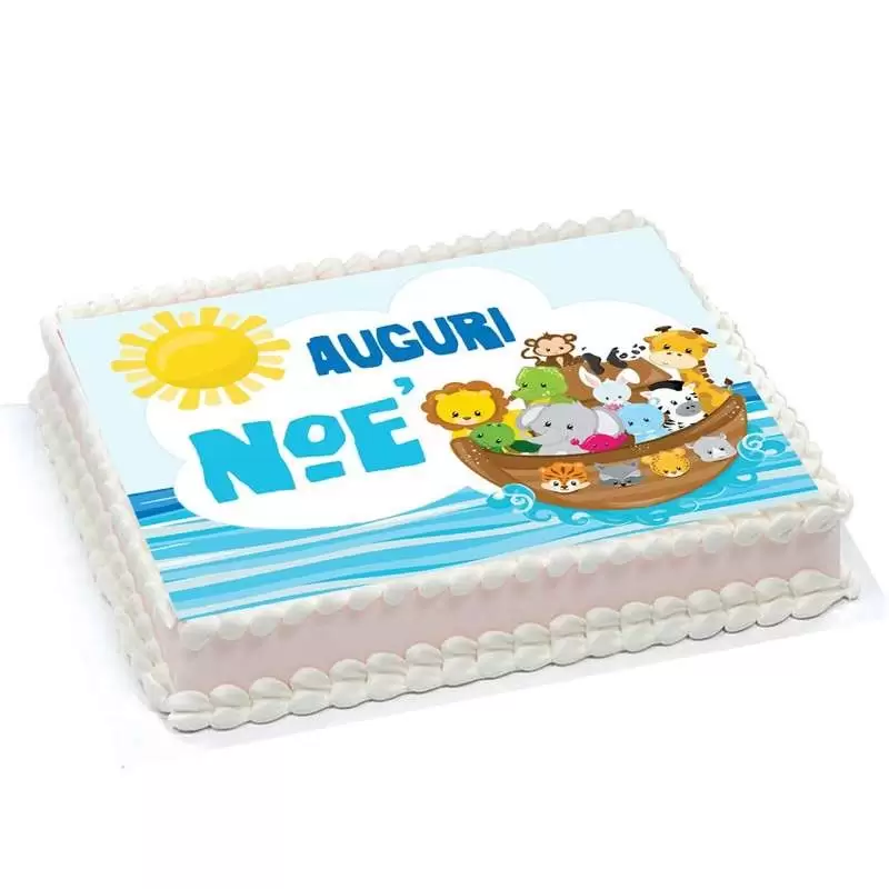 Cialda rettangolare Arca di Noè
