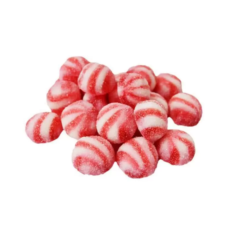 Caramelle twist rosse zuccherate