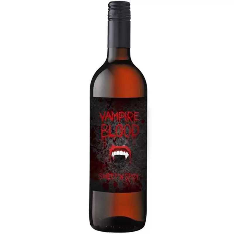 Fascette adesive bottiglia vampiro