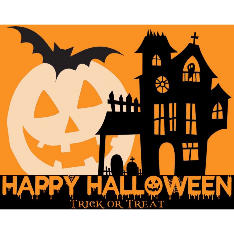 Festa di carta Halloween etichette e adesivi