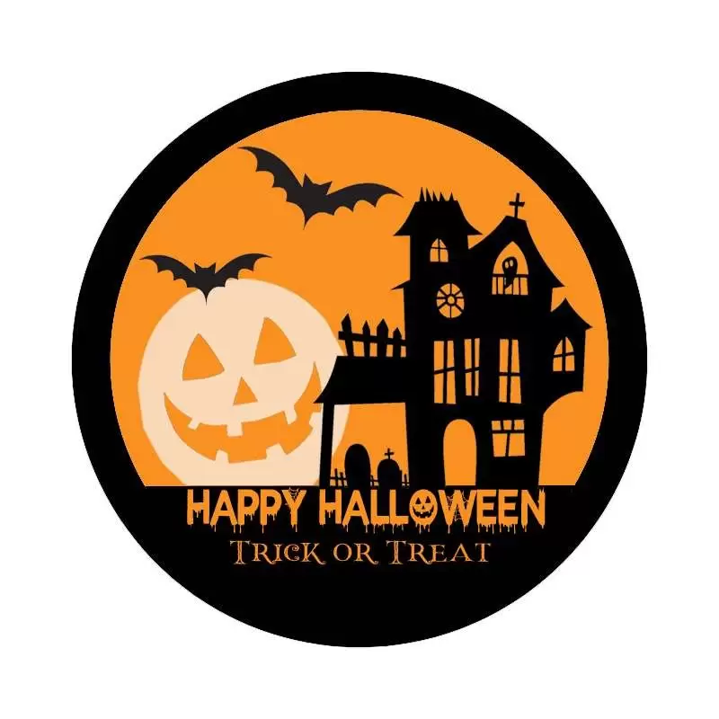 Adesivo tondo Halloween