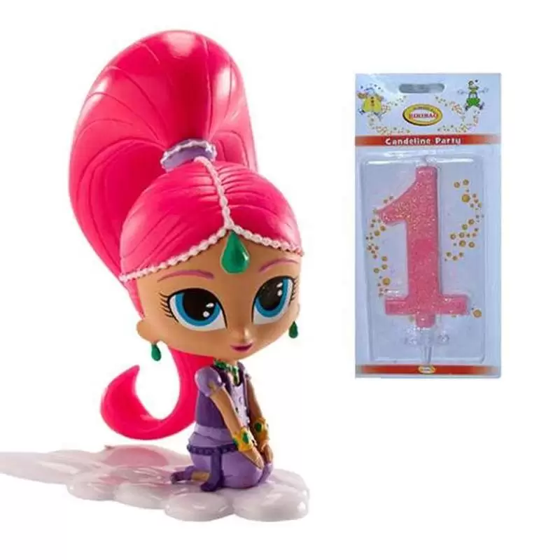 CANDELINA SHIMMER O SHINE CON NUMERO