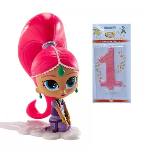 CANDELINA SHIMMER O SHINE CON NUMERO