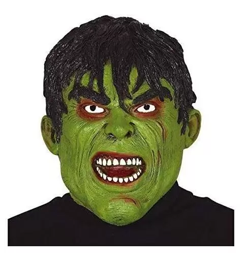 Maschera uomo verde hulk