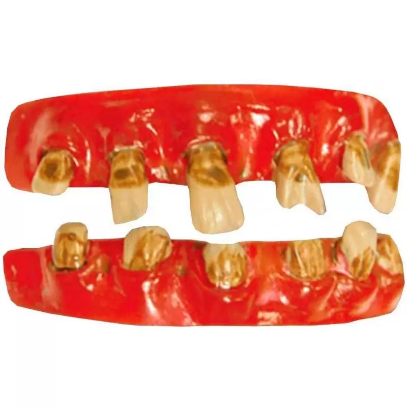 Denti da pirata zombie