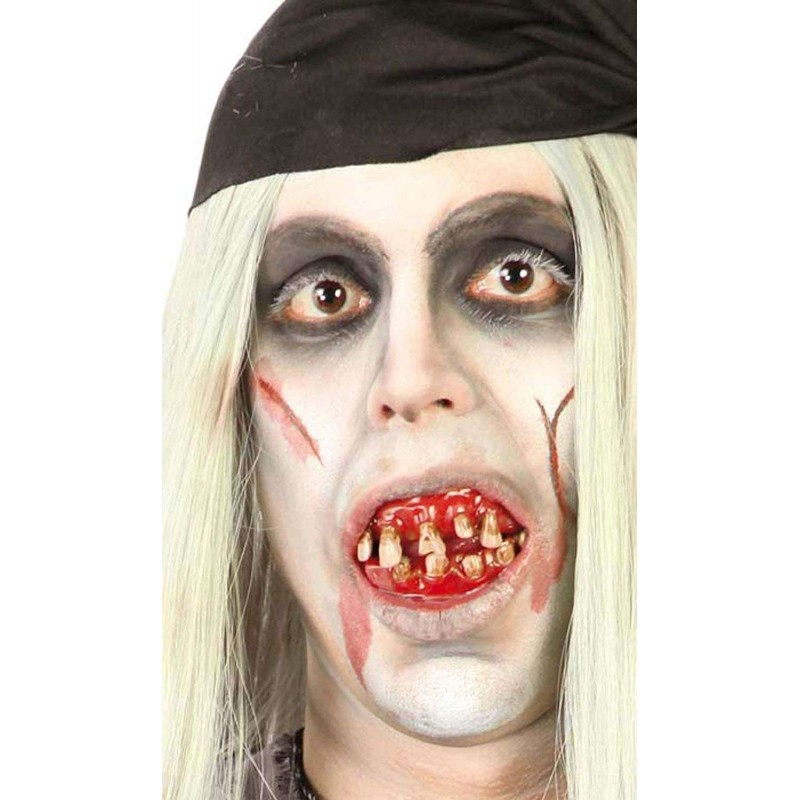 Denti da pirata zombie