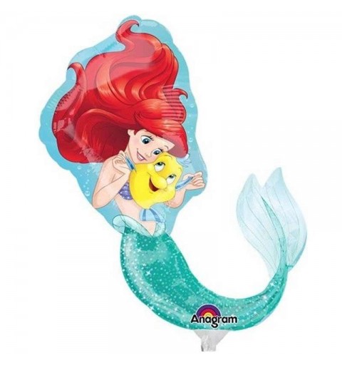 Supershape Ariel la sirenetta con Flamber