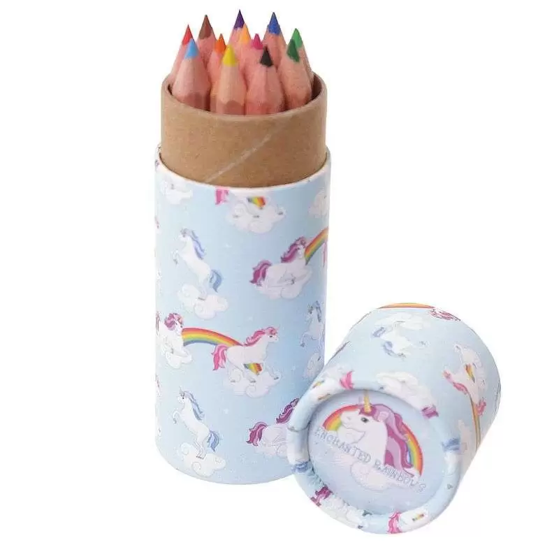 Tubo mini pastelli unicorno