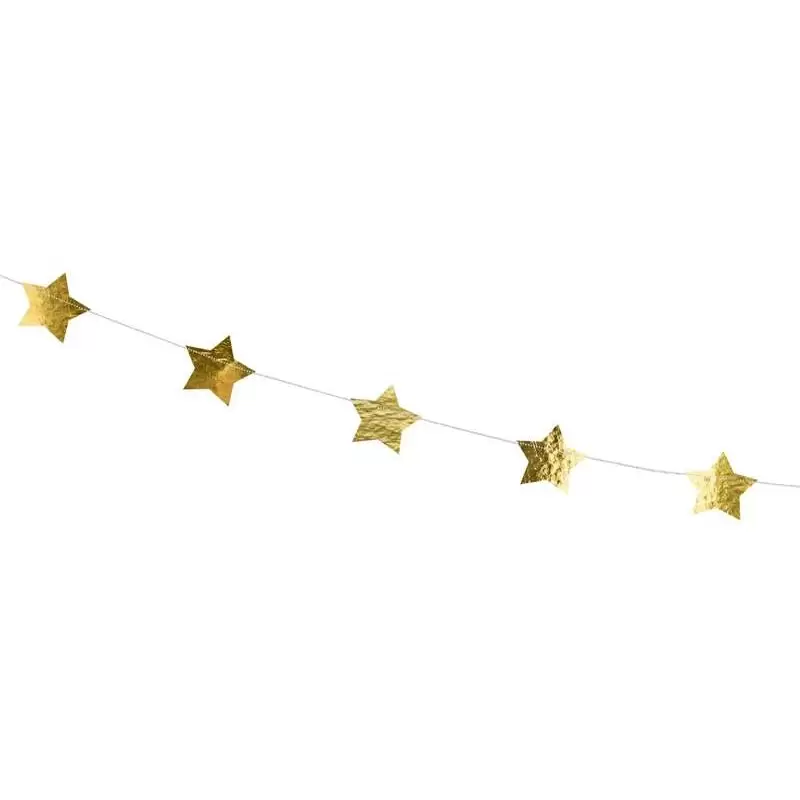 Ghirlanda stelle oro