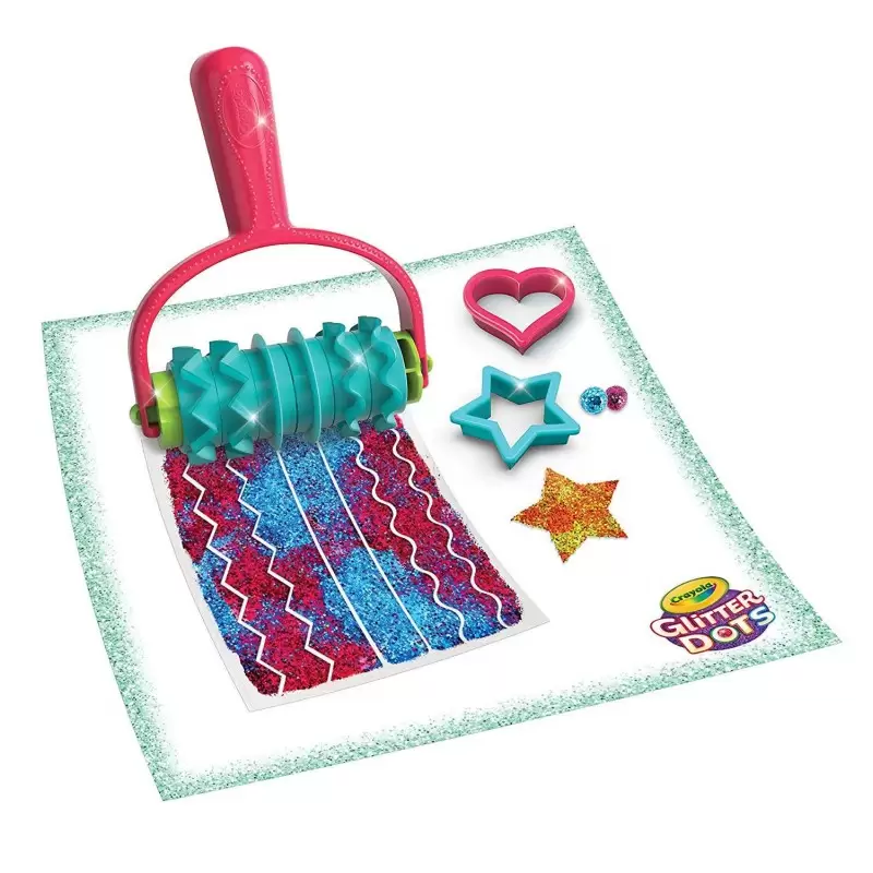 Crayola glitter dots