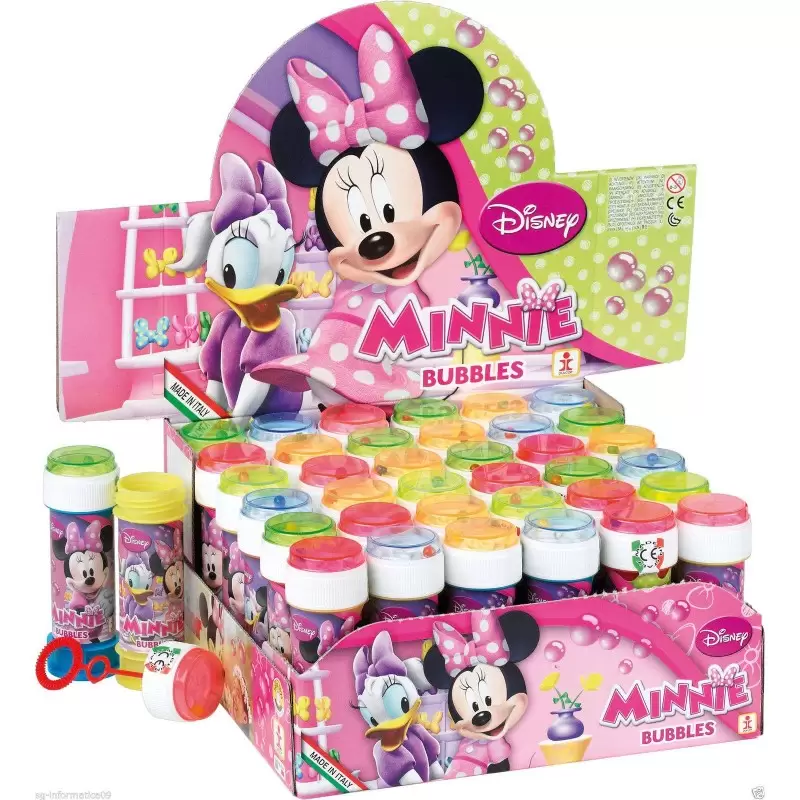 Bolle di sapone Minnie - 18 pz