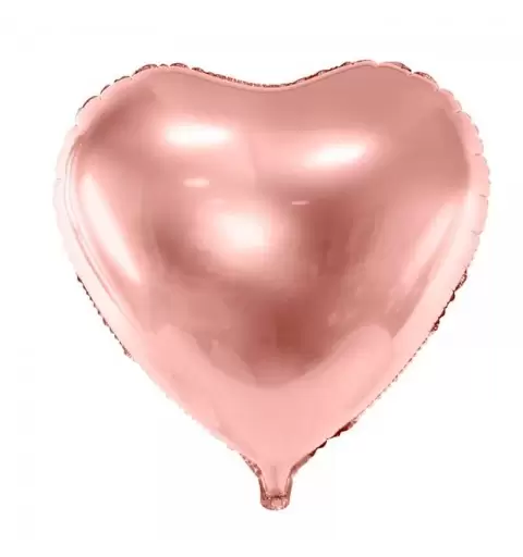 Foil cuore rose gold