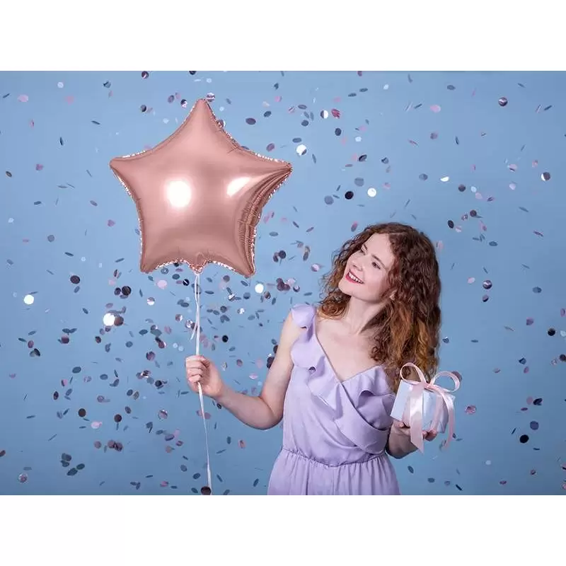 Foil stella rose gold