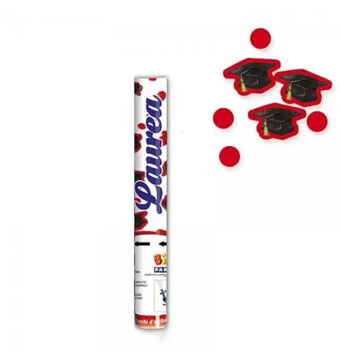 3 TUBI SPARACORIANDOLI LAUREA 50121