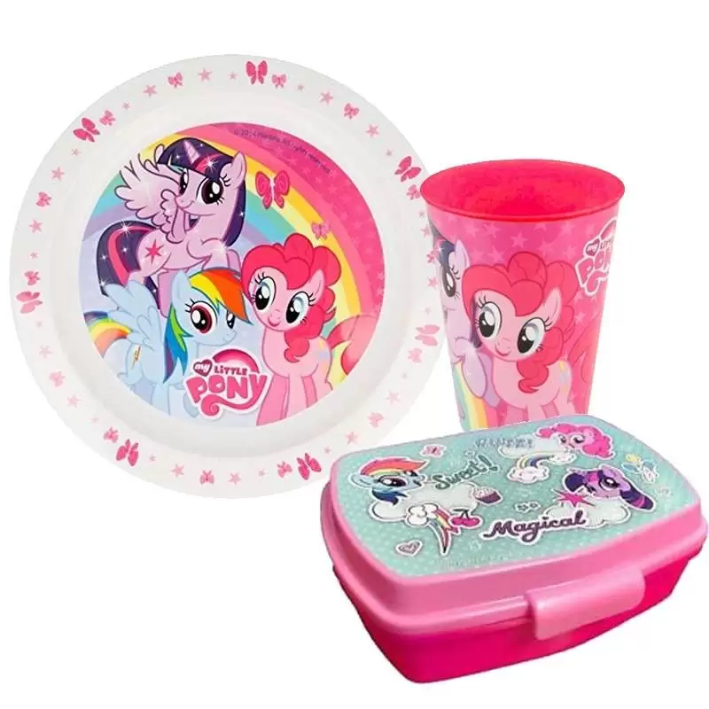 Completo merenda my little pony