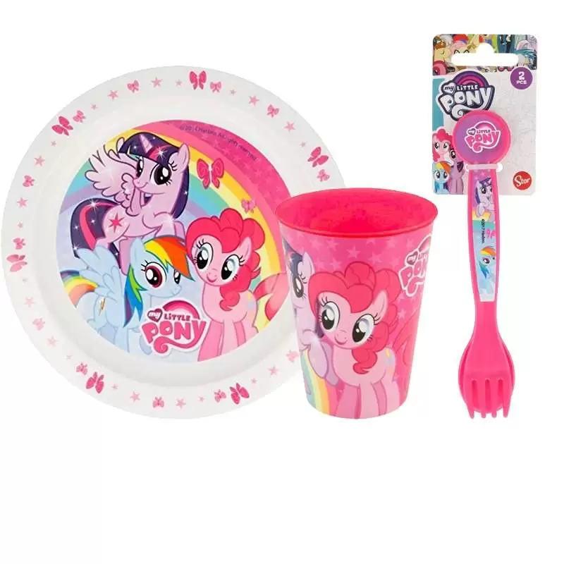 Set merenda little pony