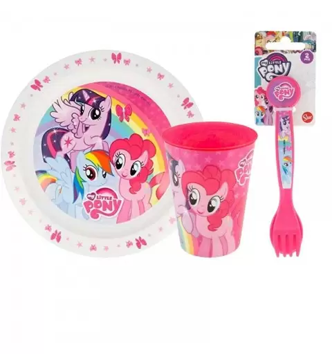 Set merenda little pony