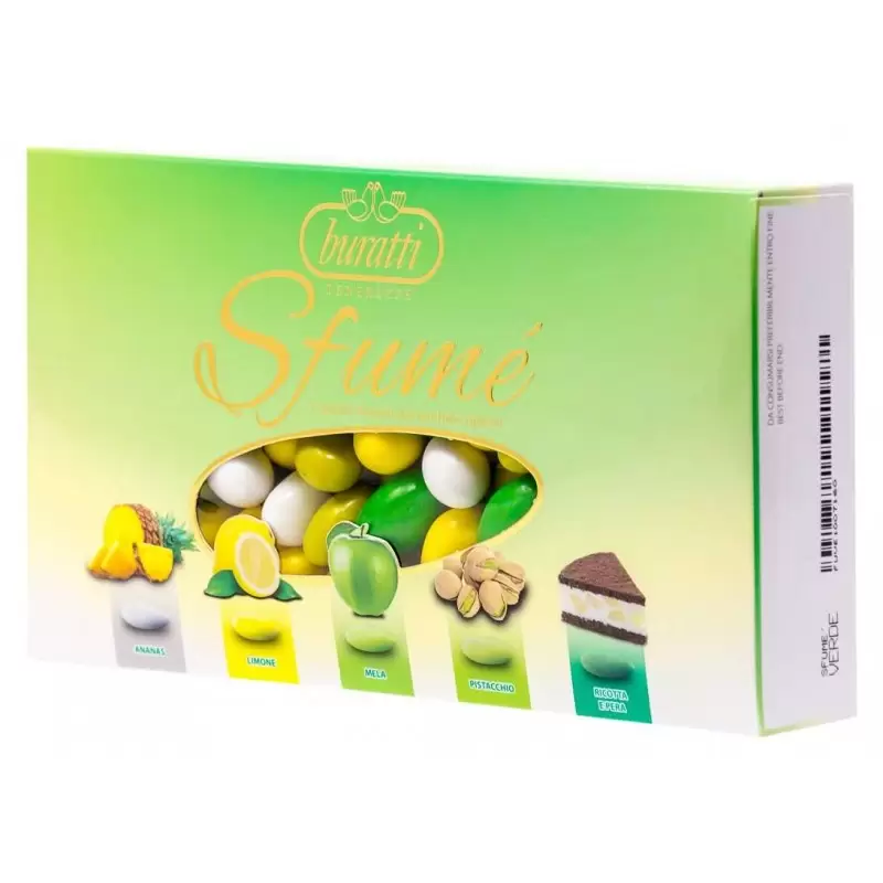 Confetti Buratti sfumè verde