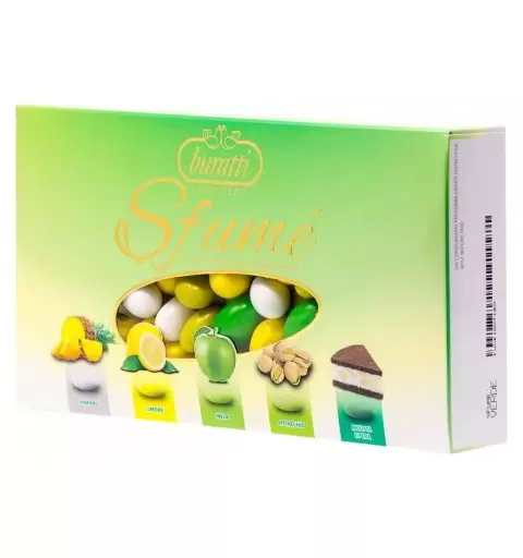 Confetti Buratti sfumè verde