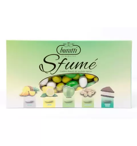 Confetti Buratti sfumè verde