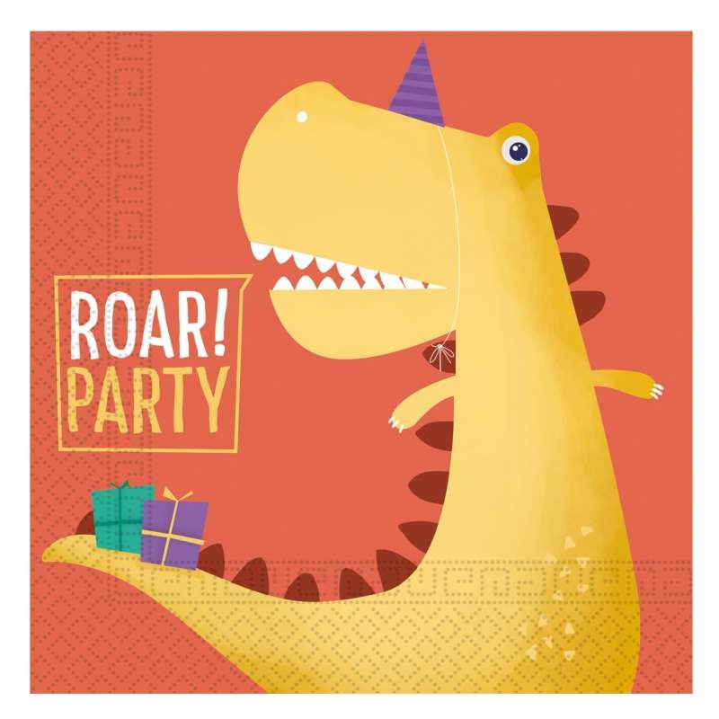 Kit n.16 roar party dinosauro