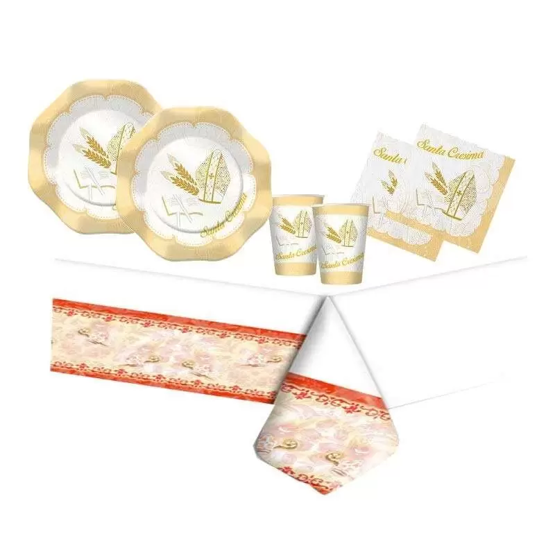 KIT N.3 SANTA CRESIMA NEW - SET TAVOLA