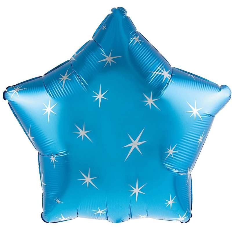 Foil stella blu sparkle