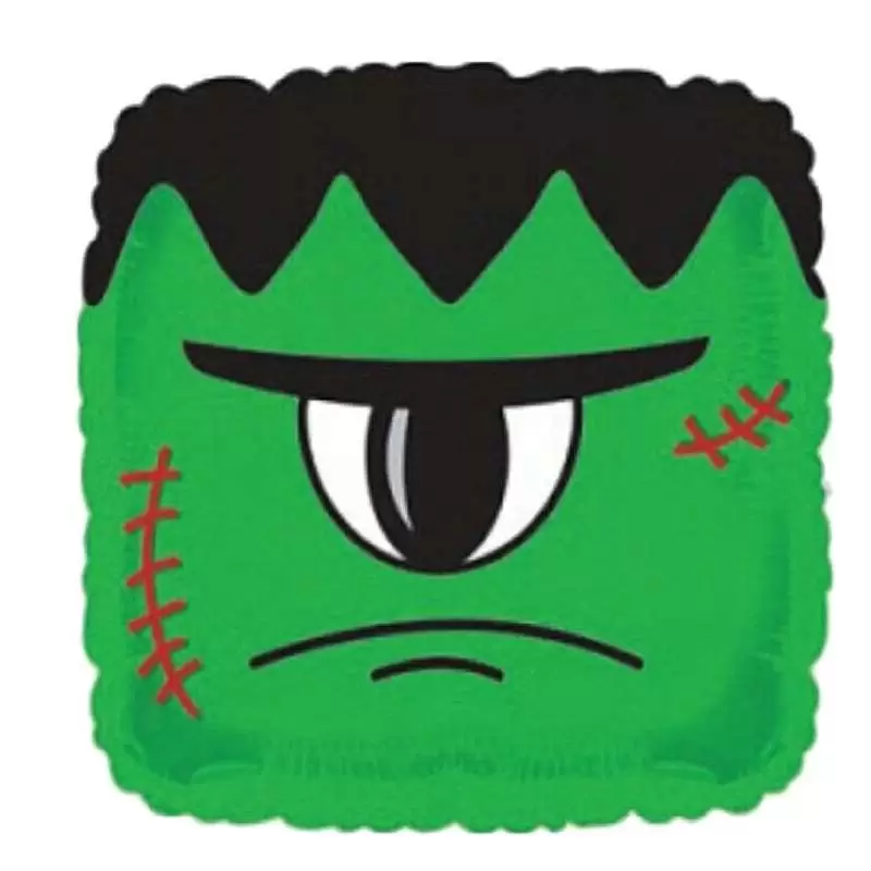 Foil green monster
