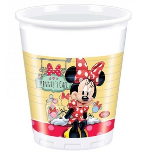 KIT N3 121 PZ COMPLEANNO BAMBINA MINNIE'S CAFE'