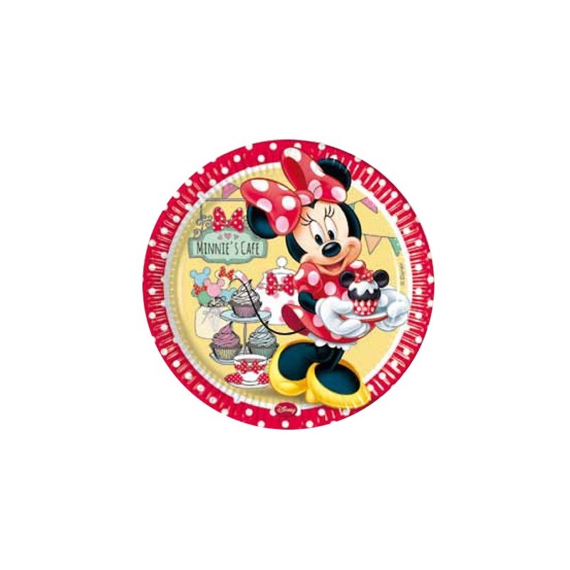 KIT N4 209 PZ COMPLEANNO BAMBINA MINNIE'S CAFE'