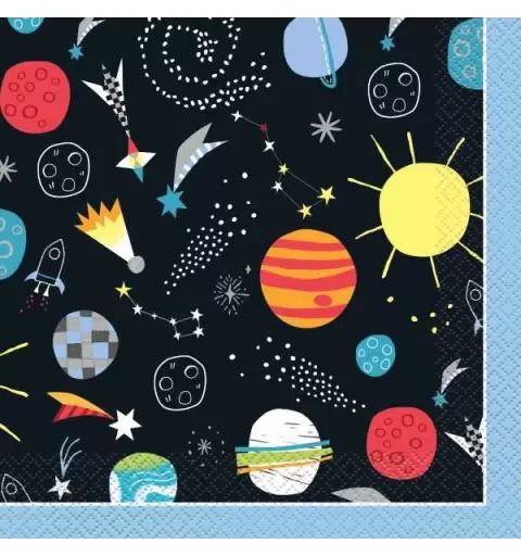 Tovaglioli space party new - 16 pz