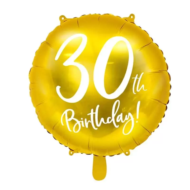 Foil oro 30 anni