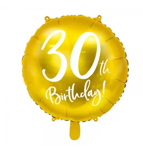 Foil oro 30 anni